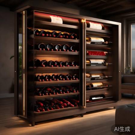 “1米2酒柜红酒收纳神器推荐”