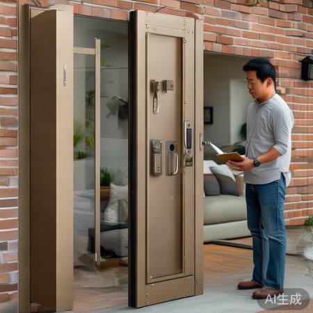 万森凯防盗门厂客服专线交流+防盗门入门知识：揭秘行业门槛与选购技巧