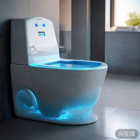 智能马桶自动冲水，省心省力