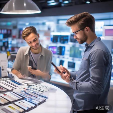 实体店体验,咨询销售人员