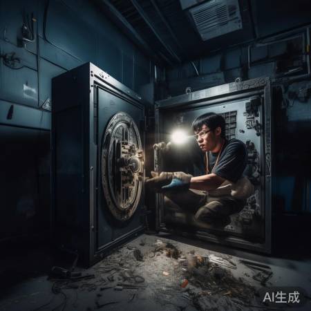 小心操作,避免损坏保险柜