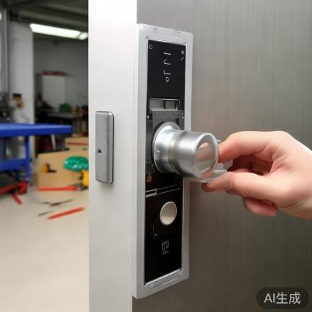 指纹锁安装简单