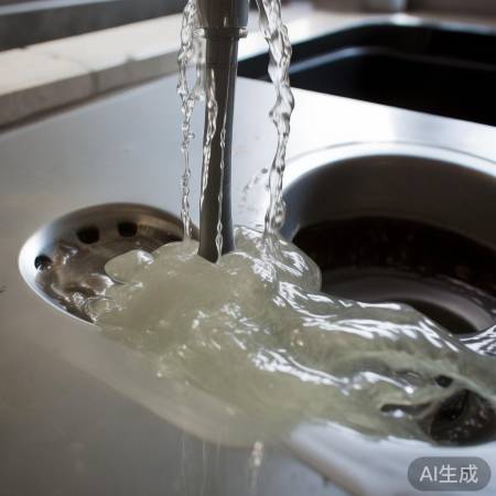“存水弯孔小,排水快又好”
