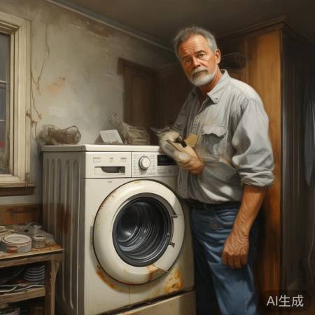 洗衣机高龄需维修,师傅上门快又