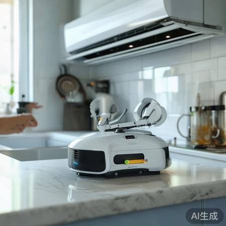 sacon空调全天候报修通分享☞家用空调清洗机器人：告别繁琐，一键清洁新体验