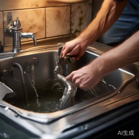 检查洗衣机排水管堵塞
