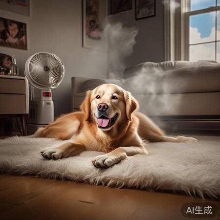 狗狗夏天睡觉空调可选