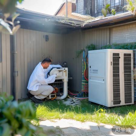 长虹空气能安装要点