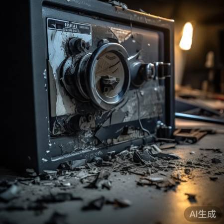虎牌保险柜被破坏,商家谋利