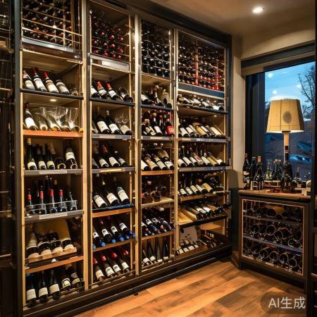 维诺卡夫酒柜统一服务平台阐释$酒柜红酒格尺寸精选：完美搭配您的珍藏美酒