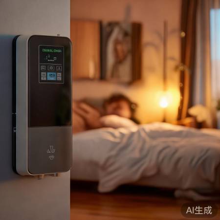 提前设置壁挂炉,温暖如春