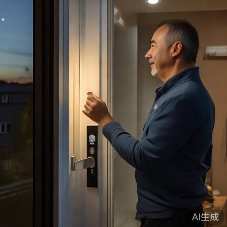 富新指纹锁服务部统一报修网点阐明〖珠海指纹锁安装：安全便捷，一步到位〗