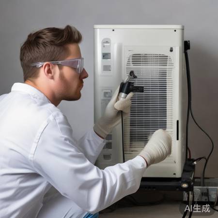 检查空调外机漏气