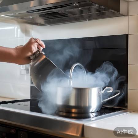 做饭盖严锅,清洁油烟机