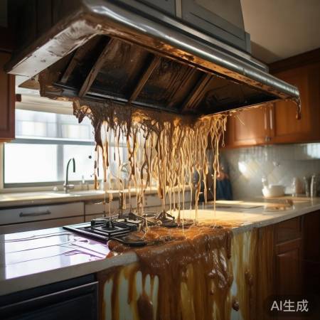油烟机油污多,通风不畅需大扫除