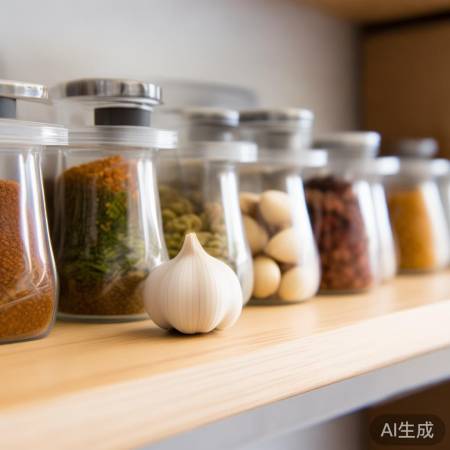 大蒜勿紧邻其他食材