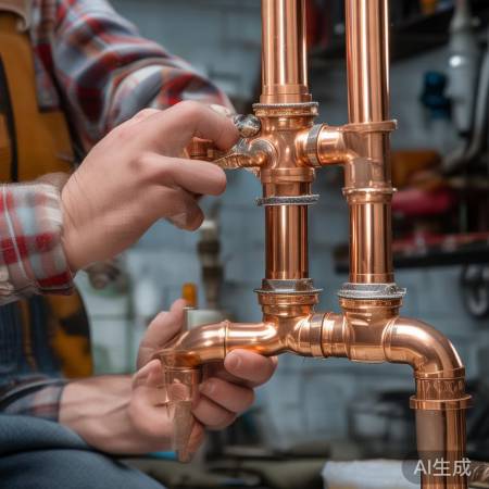 水管连接牢固,密封安全