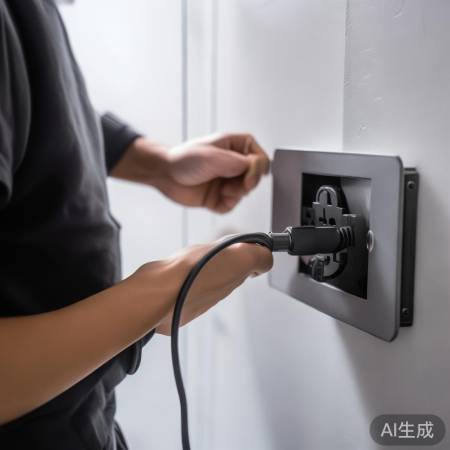 连接电源