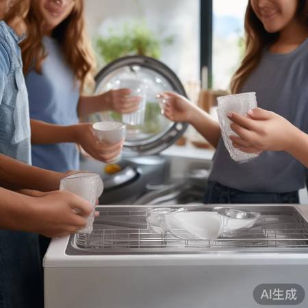洗衣机洗杯易如反掌