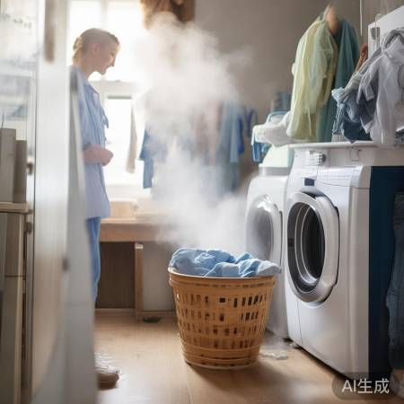 热水去烟味,晾干完事