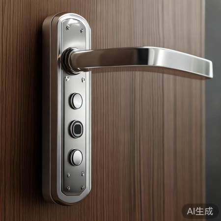 指纹锁把手:美观实用,安全为重