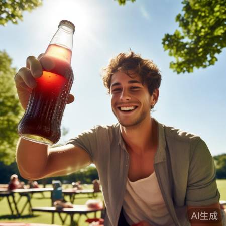 冰镇可乐,夏日神器