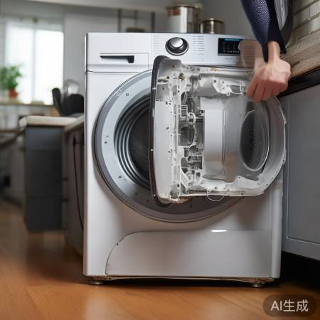 检查洗衣机排水泵