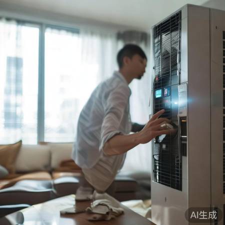 空调设置不当,制冷慢