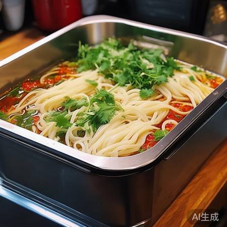 冰箱存凉皮前,容器需清洁