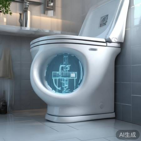 查看马桶水管尺寸