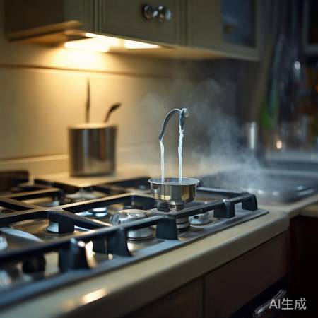 燃气灶阀门未关严