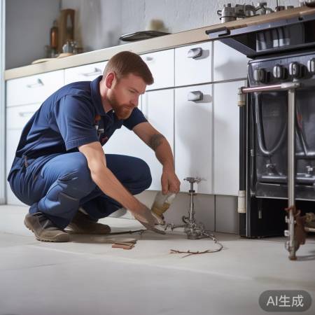 安装关键，检查漏气