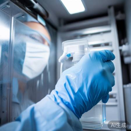 “消毒液擦拭消毒柜”