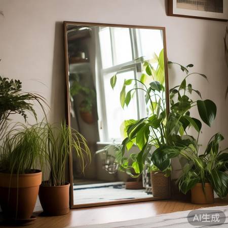 臻能锁防盗门400服务网点告诉你㊣镜子对准防盗门，家居风水有何讲究？