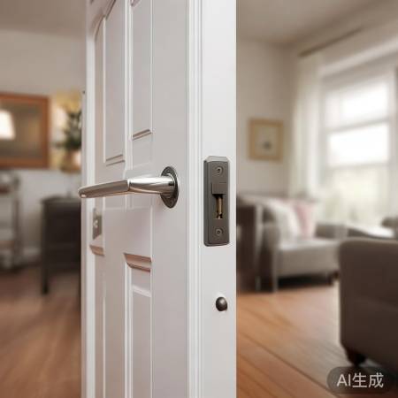 门把手样式影响锁扣设置