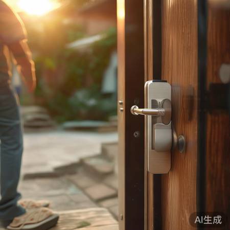 三环指纹锁售后全国网教你♛户外庭院指纹锁选购攻略：安全与便捷两不误