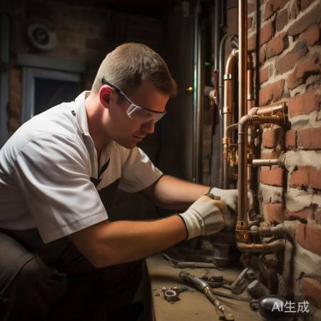 安装新水管步骤五
