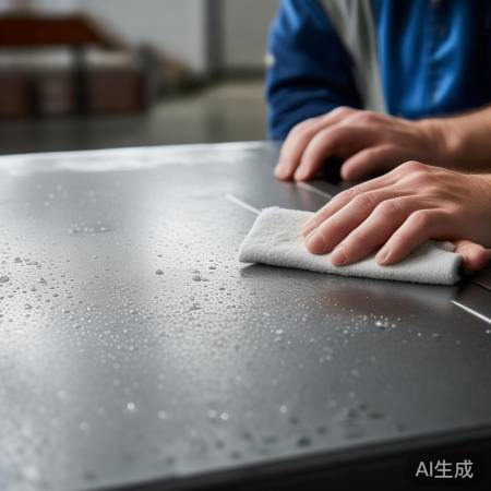 擦干水分防生锈变形