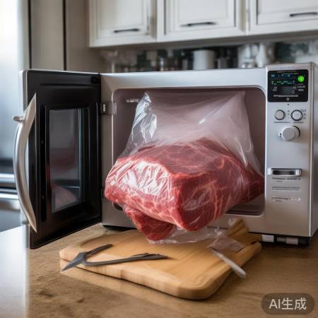 解冻牛肉,速烹防变质