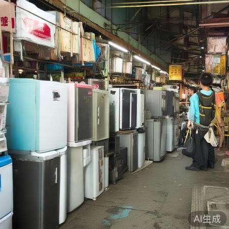 温江旧货市场东部冰箱实惠