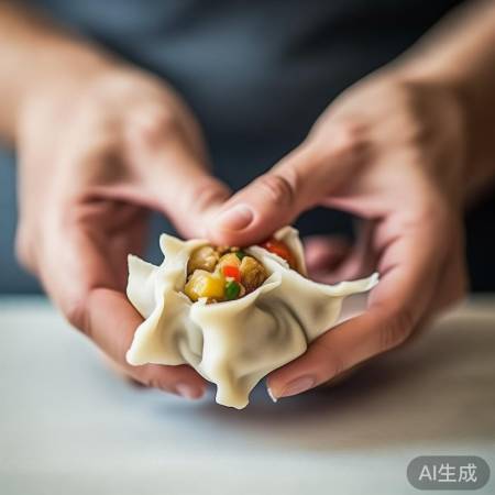 饺子馅儿穿衣服
