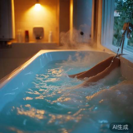 洗澡是身心放松的享受