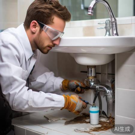 修补或更换排水管