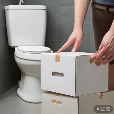 选纸箱，看材质，保马桶安全