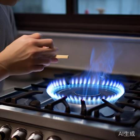 燃气灶点燃技巧