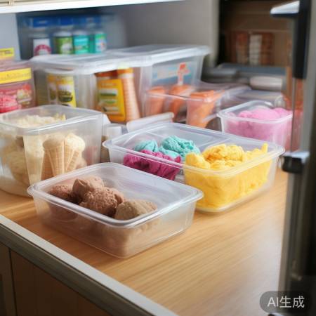 自然收纳,冰箱轻松整理