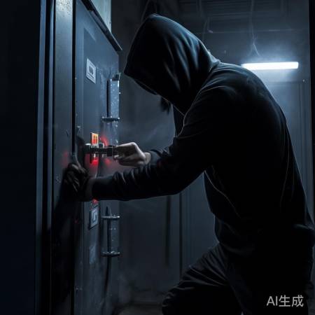 保险柜防撬报警,快速撤离现场