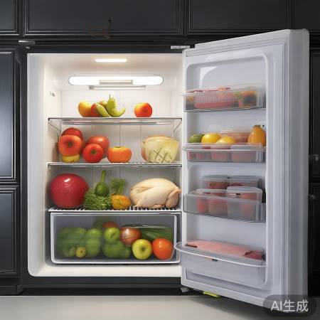 冷藏食物分层放置