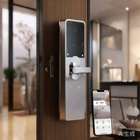 樱花指纹锁,远程控制报警