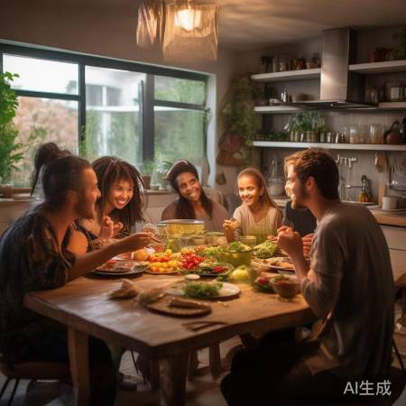 厨房，温馨生活空间